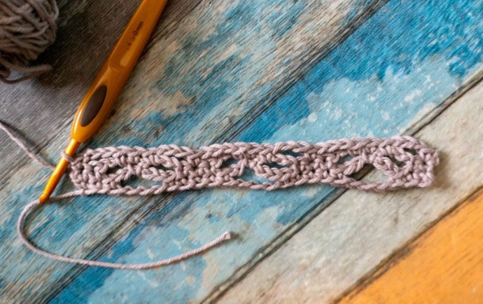 How to Crochet the Woven Lattice Stitch Photo Tutorial