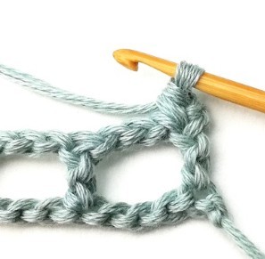 Striped Mesh Crochet Stitch Photo Tutorial