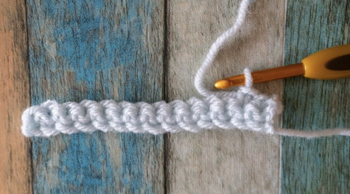 Alternating Single Crochet Spike Stitch Tutorial