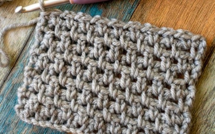 Counterpane Crochet Stitch Photo Tutorial
