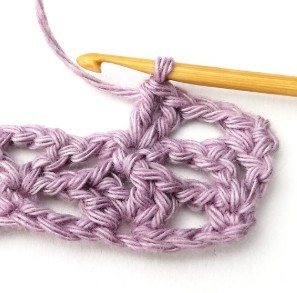 Lacy V and Double V Crochet Stitch Photo Tutorial