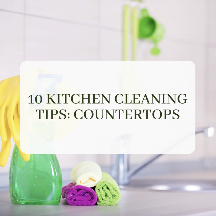 10 Kitchen Cleaning Tips: Countertops