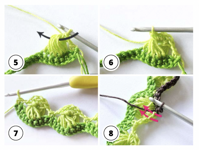 Crochet Tutorial: Textured Long Loop Stitch