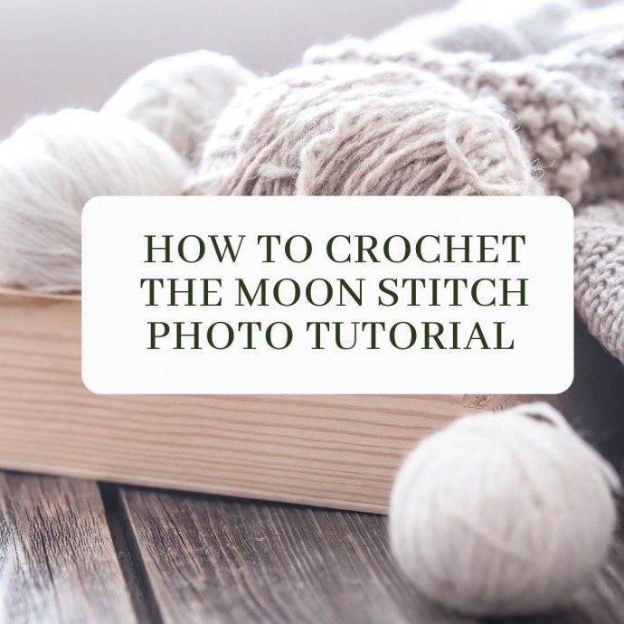 How to Crochet the Moon Stitch Photo Tutorial