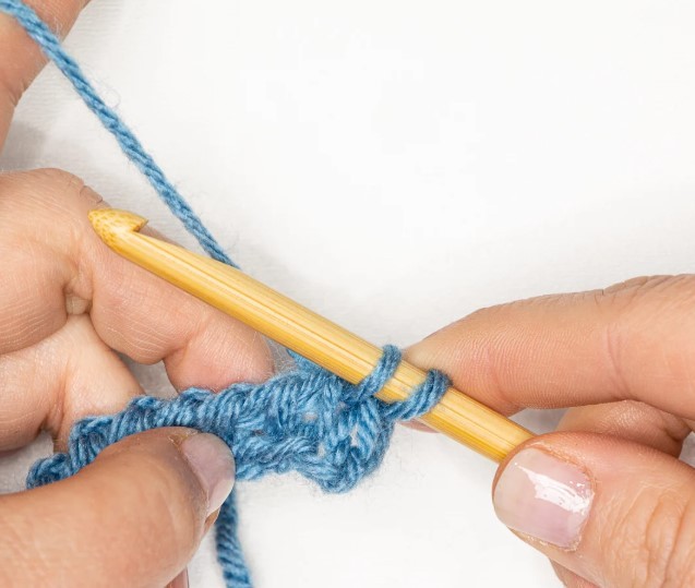 How to Crochet the Tunisian Knit Stitch Photo Tutorial