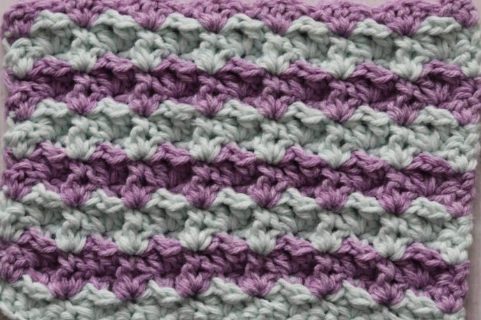 How to Crochet the Wavy Shell Stitch Photo Tutorial