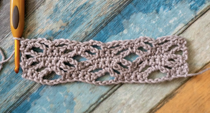 How to Crochet the Woven Lattice Stitch