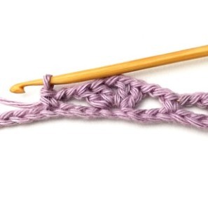 Lacy V and Double V Crochet Stitch Photo Tutorial