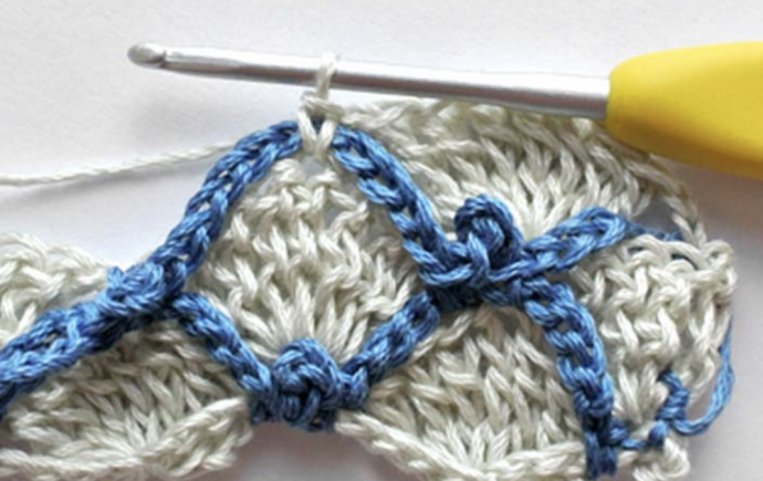 Colorful Chell Stitch Crochet Tutorial