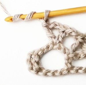 Lacy Interlocked Circles Crochet Stitch Photo Tutorial