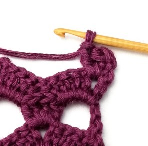 Large Lacy Zigzag Crochet Stitch Photo Tutorial