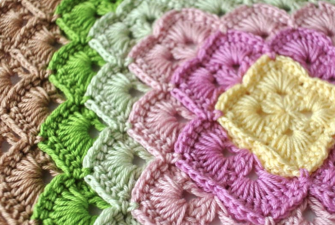 Crochet Box Square Stitch