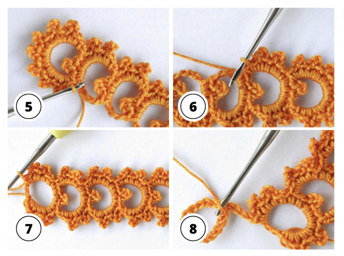 Crochet Tutorial: How to Make Circle Chain Stitch