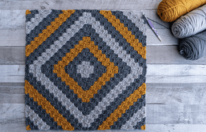 How To C2c Crochet In Rounds