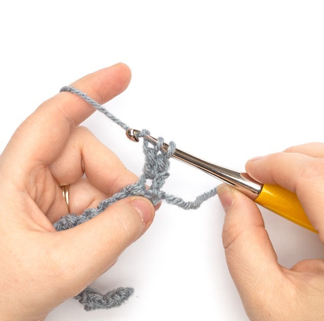 How to Crochet the Thicket Stitch Photo Tutorial