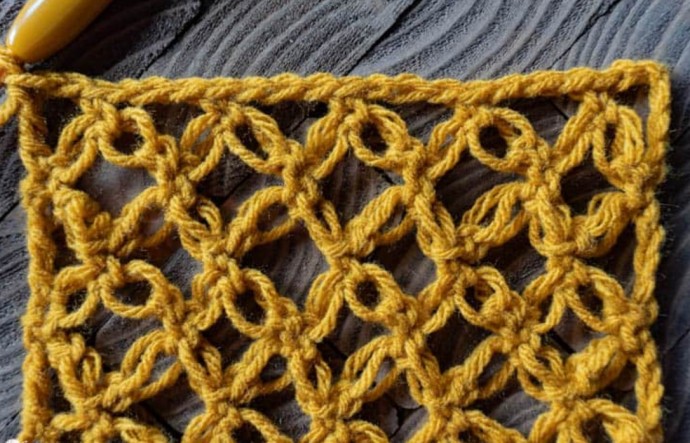 Solomon’s Knot Crochet Stitch Photo Tutorial