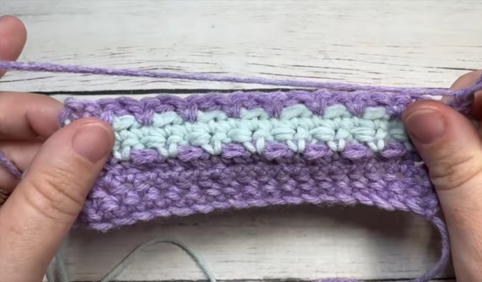 How to Crochet the Gridlock Stitch Photo Tutorial