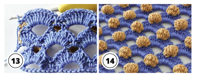 Airy Bobble Stitch Crochet Tutorial