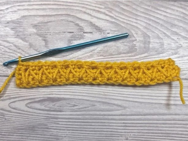 How to Crochet Honeycomb Stitch Photo Tutorial