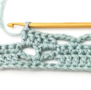 Lacy Checkered Block Crochet Stitch Photo Tutorial