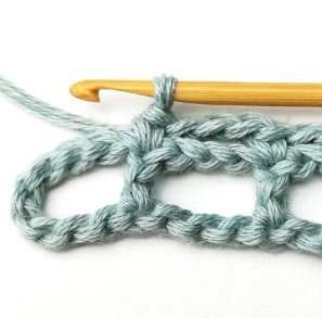 Striped Mesh Crochet Stitch Photo Tutorial