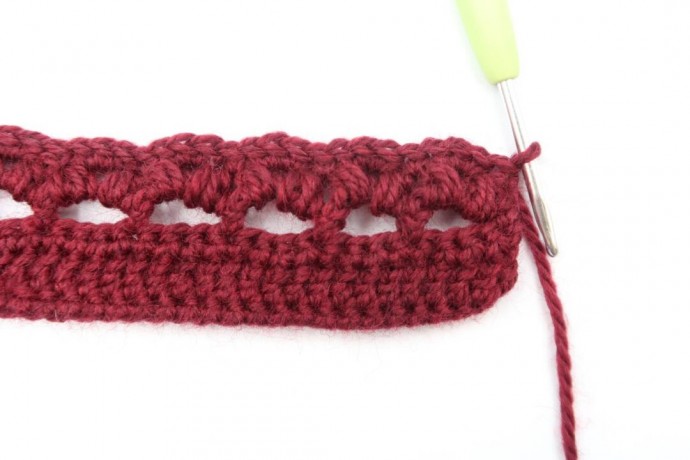 Cherry Puff Crochet Stitch