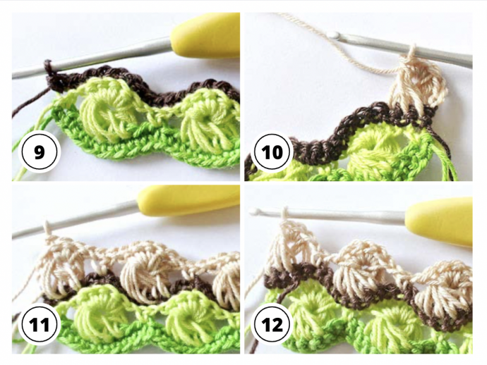 Crochet Tutorial: Textured Long Loop Stitch