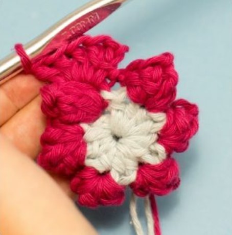 Dahlia Hexagon Crochet Pattern