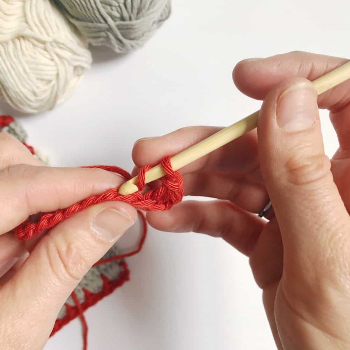 Granny Block Crochet Stitch Photo Tutorial