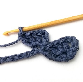 The Diagonal Shell and Cluster Crochet Stitch Photo Tutorial