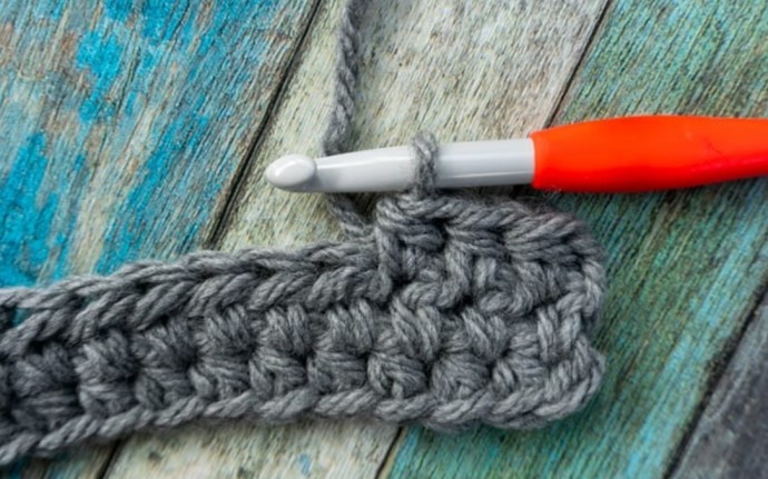 Wide Half Double Crochet Stitch Photo Tutorial
