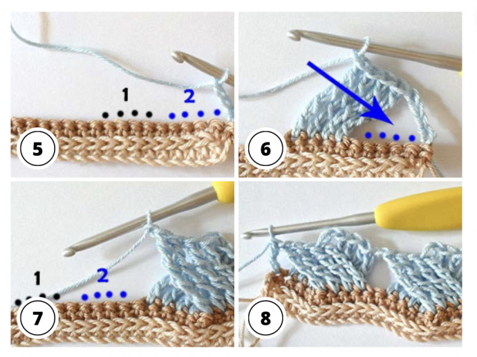 Cross Stitch Crochet Tutorial