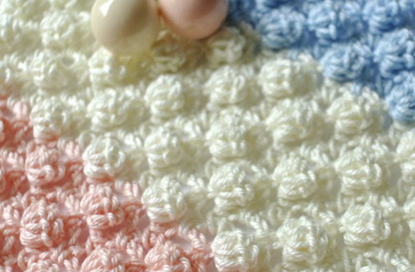 Crochet Tutorial: Textured Bobble Stitch