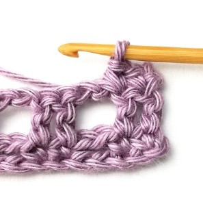 Double Mesh Crochet Stitch Photo Tutorial