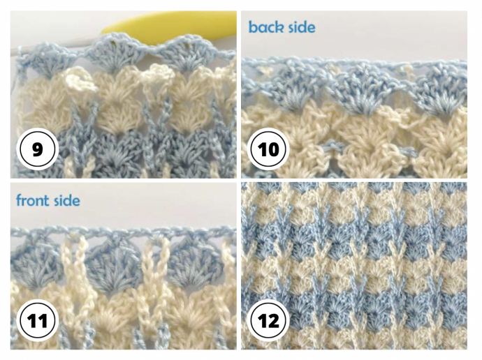 How to Crochet Knitting Loops Stitch