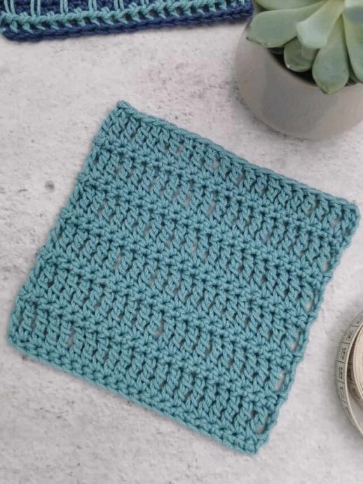 Singles and Trebles Crochet Stitch Photo Tutorial