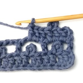 Striped Boxed Picot Crochet Stitch Photo Tutorial