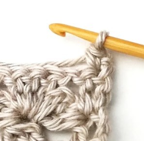 Aligned Four Leaf Clover Crochet Stitch Photo Tutorial