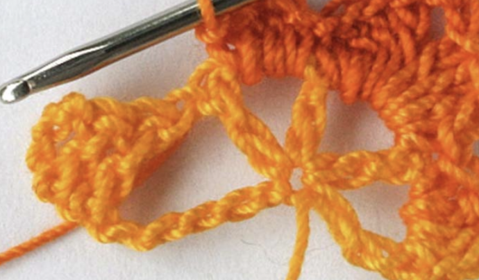 Crochet Narrow Wisawasa Lace Tutorial