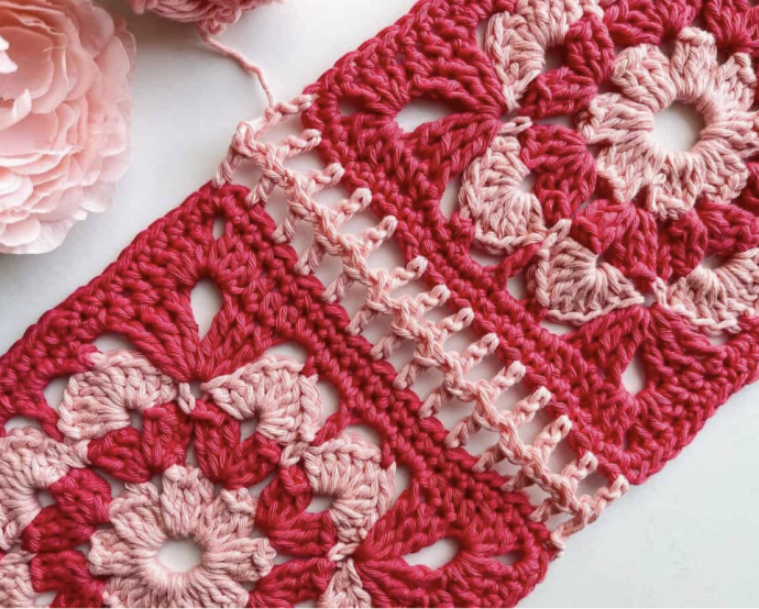 How to Crochet a Lace Join: Tutorial for Squares or Motifs