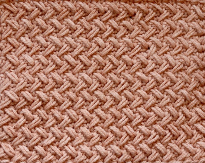 How to Crochet the Spiked Weave Stitch Photo Tutorial