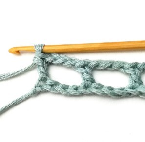 Striped Mesh Crochet Stitch Photo Tutorial