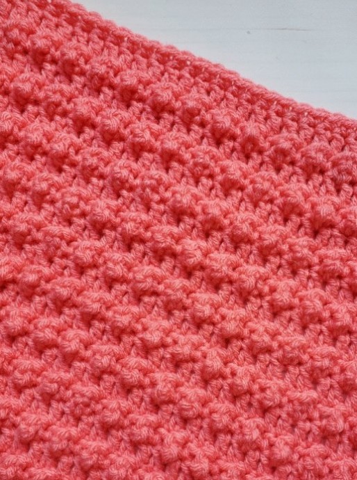 Aligned Cobble Crochet Stitch Tutorial