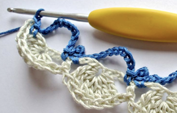 Colorful Chell Stitch Crochet Tutorial