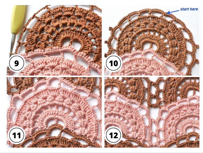 Crochet Circle Insertion Tutorial