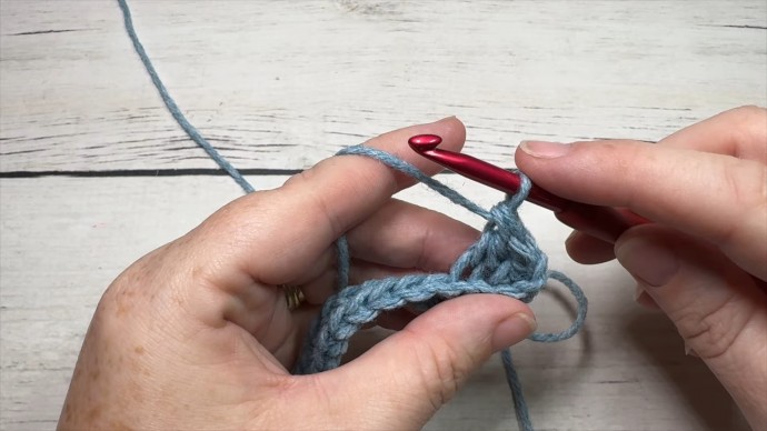 How to Crochet the Yarn Under Cluster Stitch Photo Tutorial
