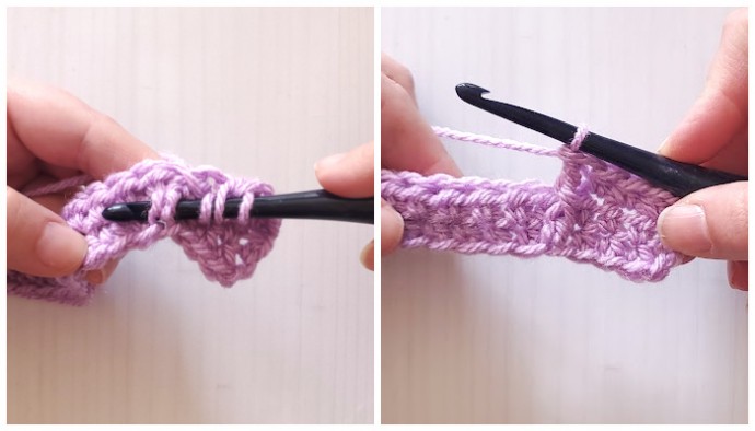 How to Crochet Parallel Lines Crochet Stitch