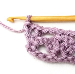 Lacy V and Double V Crochet Stitch Photo Tutorial