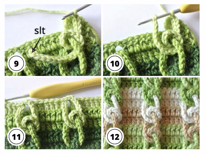 Crochet Tutorial: Knot Stitch