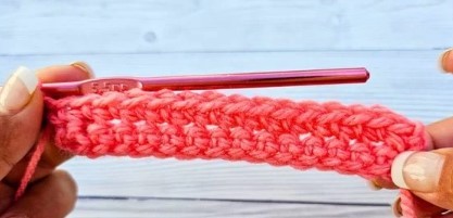 How To Crochet the Half Bobble Stitch Photo Tutorial
